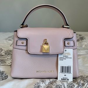 Michael Kors Pink Mini Leather Handbag